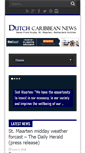 Mobile Screenshot of dutchcaribbeannews.com